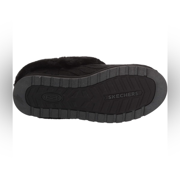 NWOT Skechers Women's Ice Angel Slipper Shoes Black 9 - Picture 5 of 16